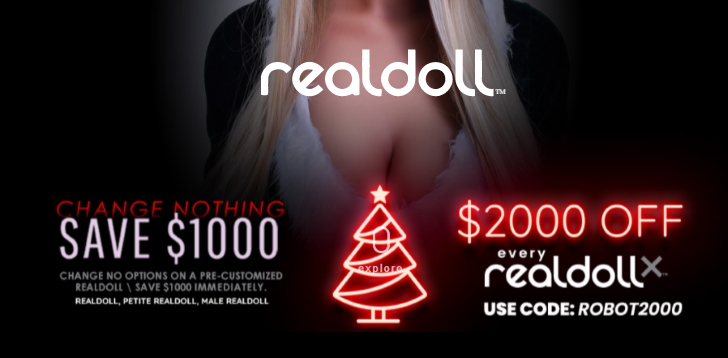 2020 Holiday Promotions - VR Porn & SexTech Deals RealDoll