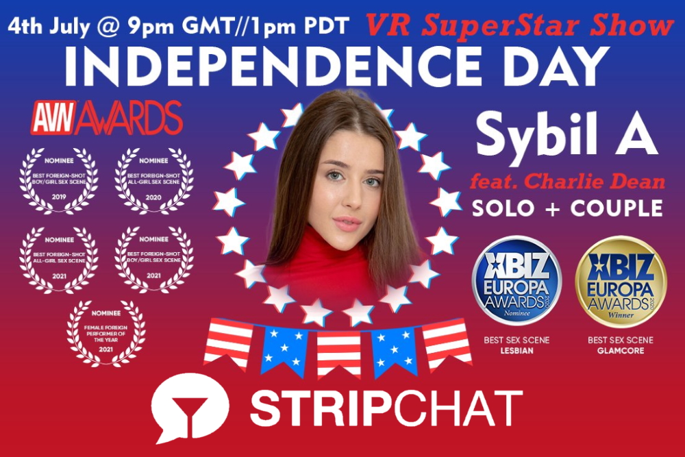 Live VR Cam Show Featuring Sybil A Stripchat